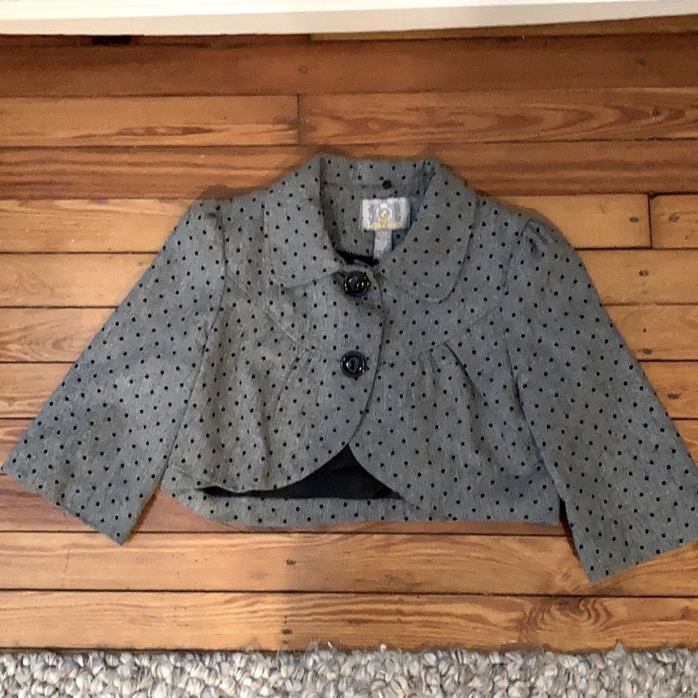 Polkadot Coat Medium NWT